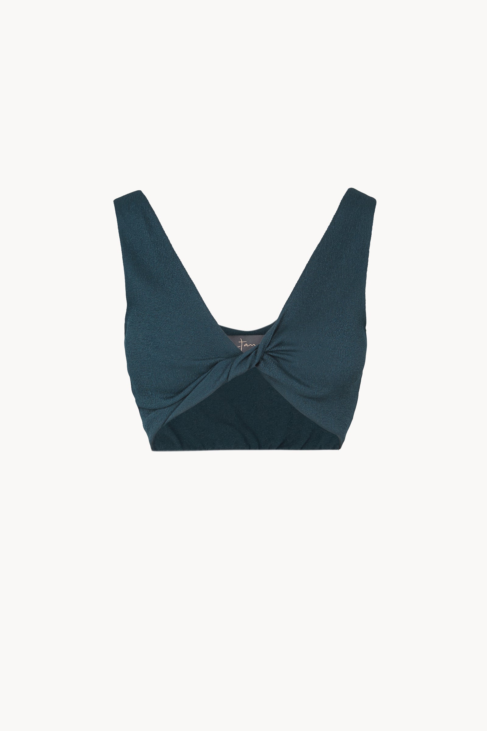 Fiona, blue crop top