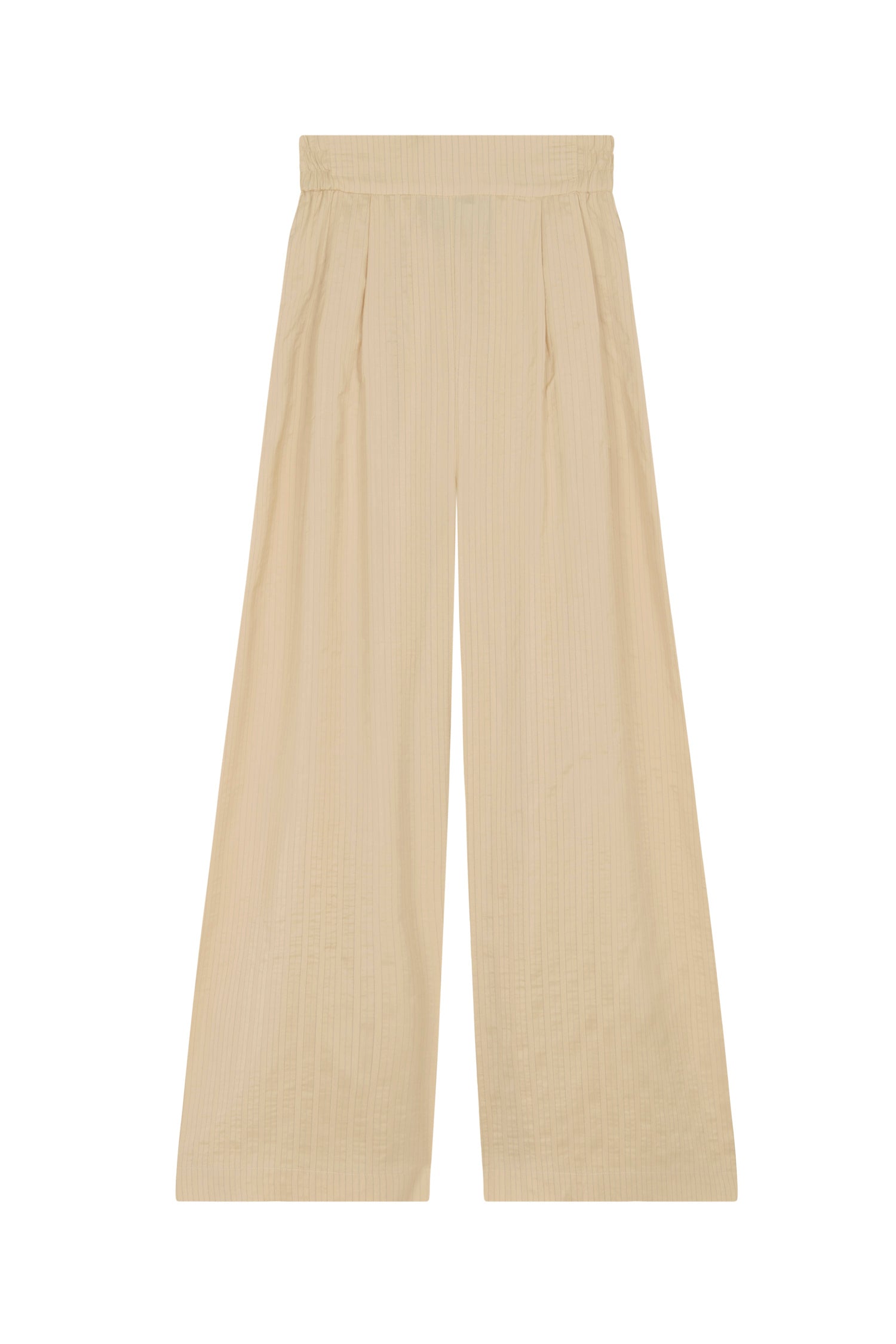 Frances, long pants in vanilla silk