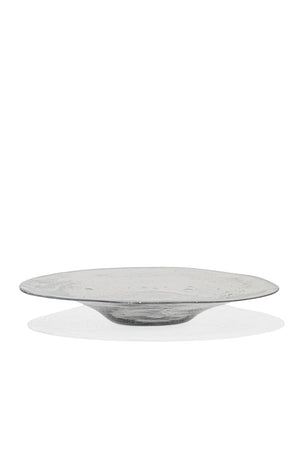 Fuente vidrio soplado