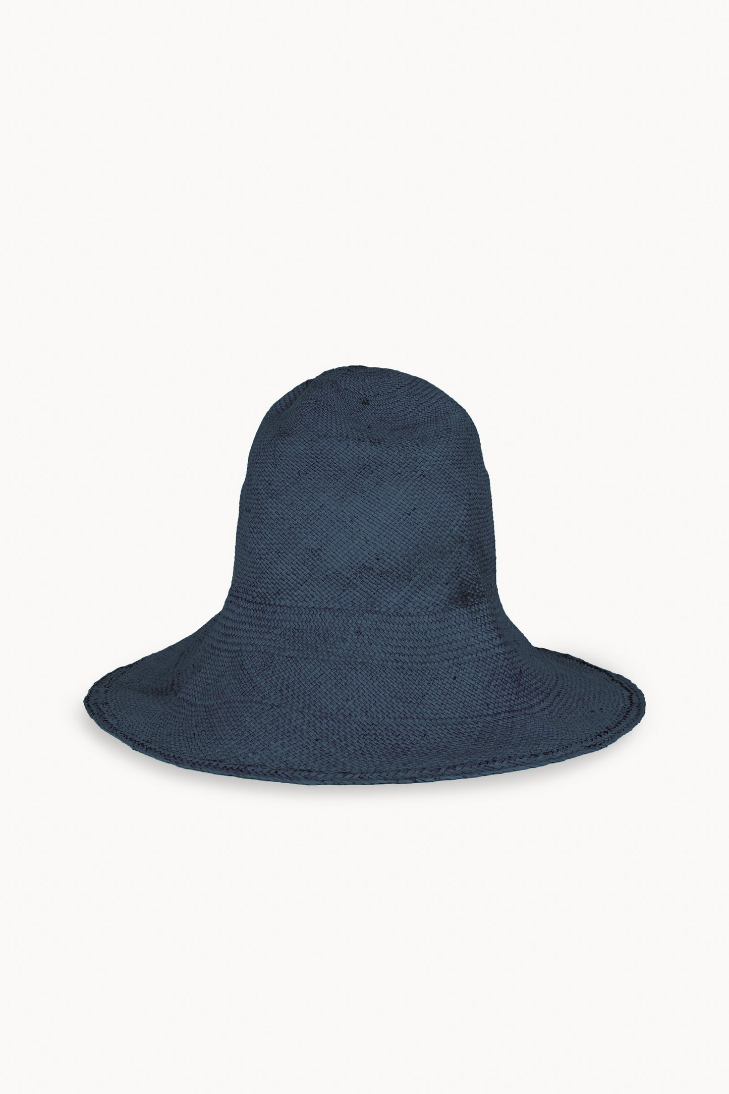 Gaia, sombrero de paja azul deslavado maltinto