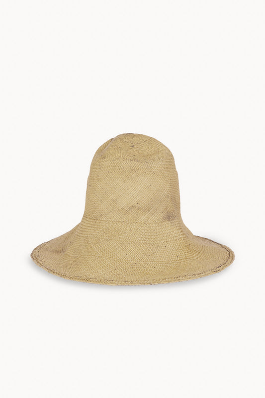 Gaia, fade beige mares straw hat