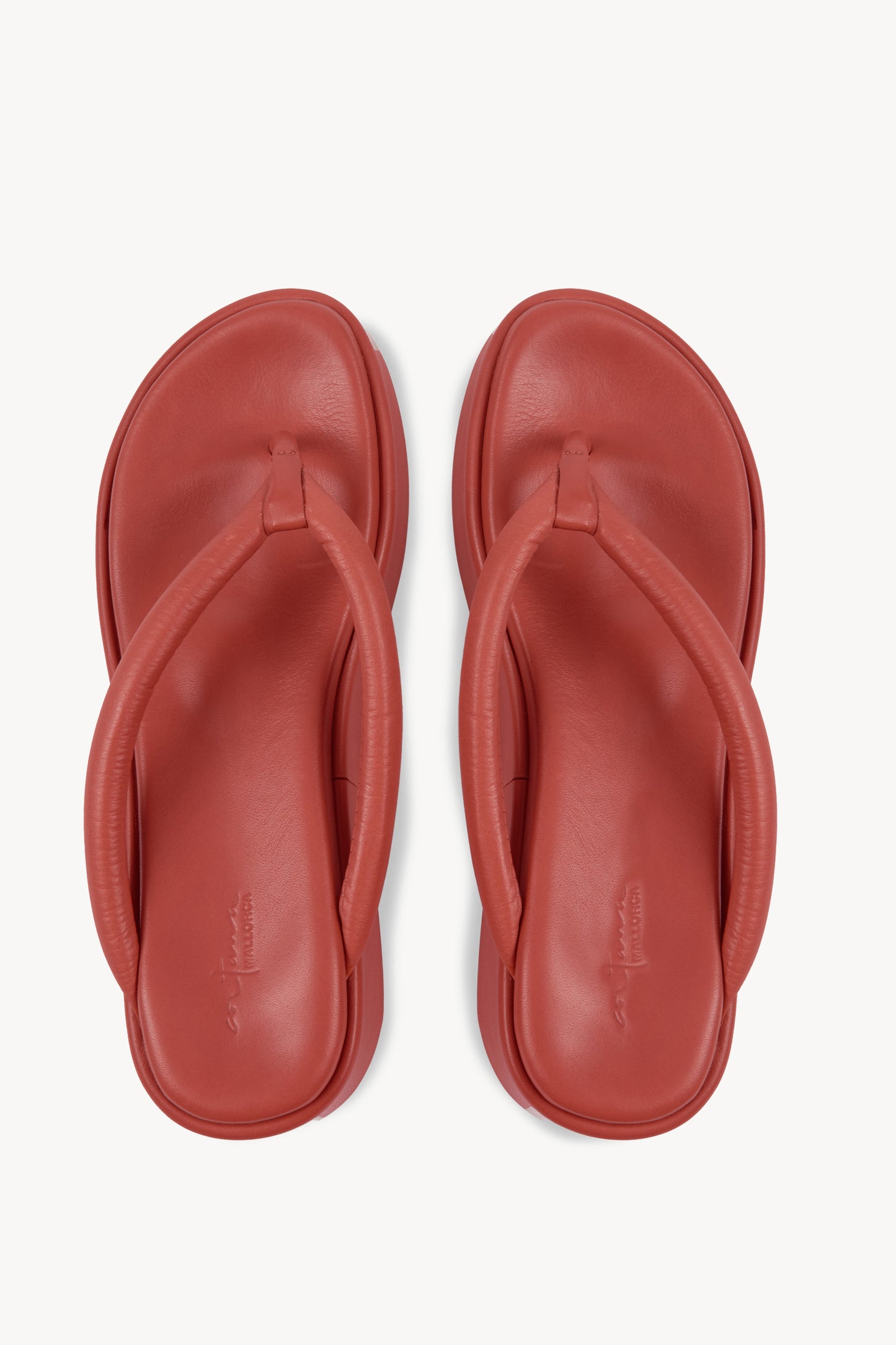 Geisha, sandalia plana arcilla