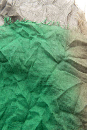 Giuseppe, green tricolor foulard