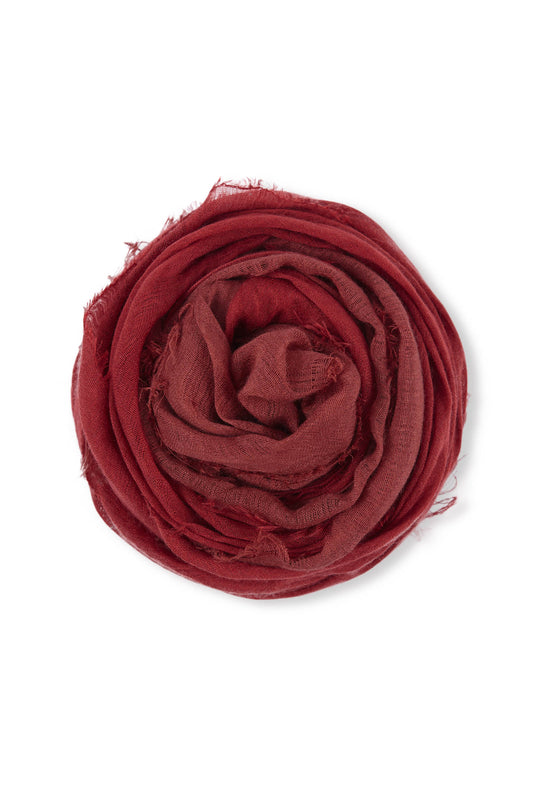 Giuseppe, red two tone foulard