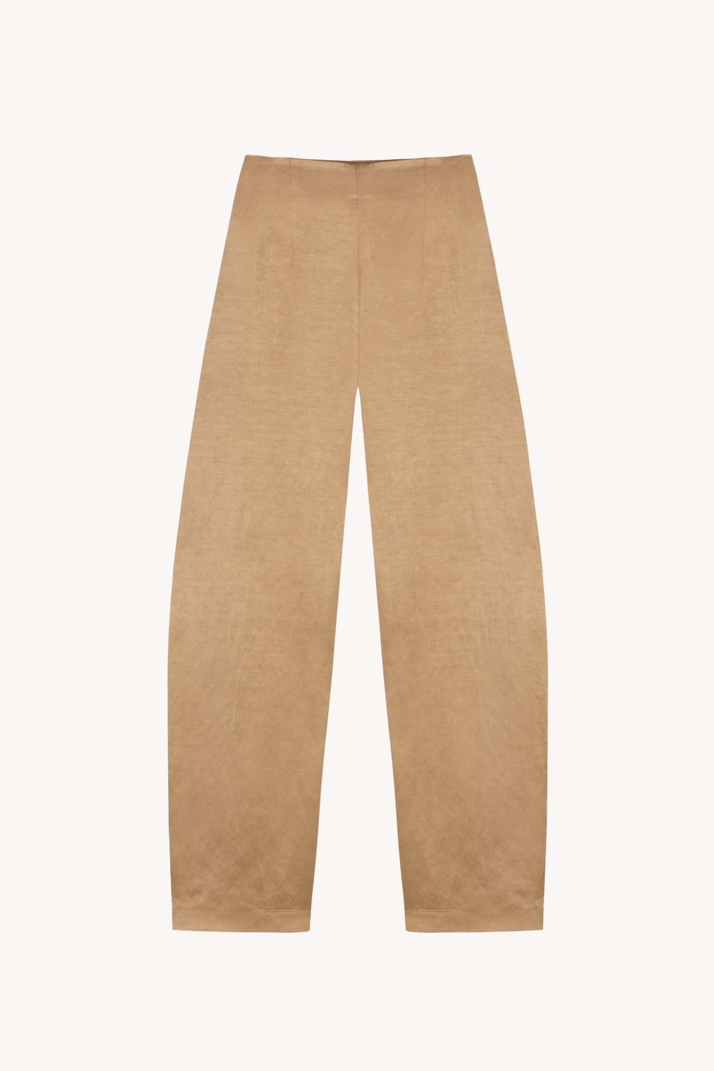 Gloria, pantalon en lino y viscosa cocoa