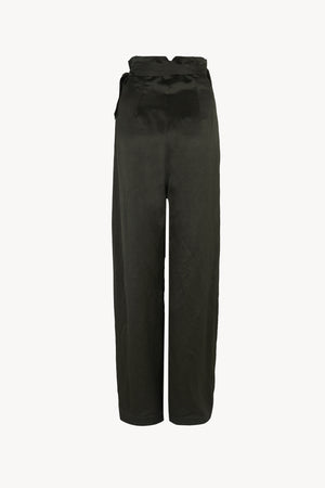 Glory, pantalon en lino y viscosa grafito