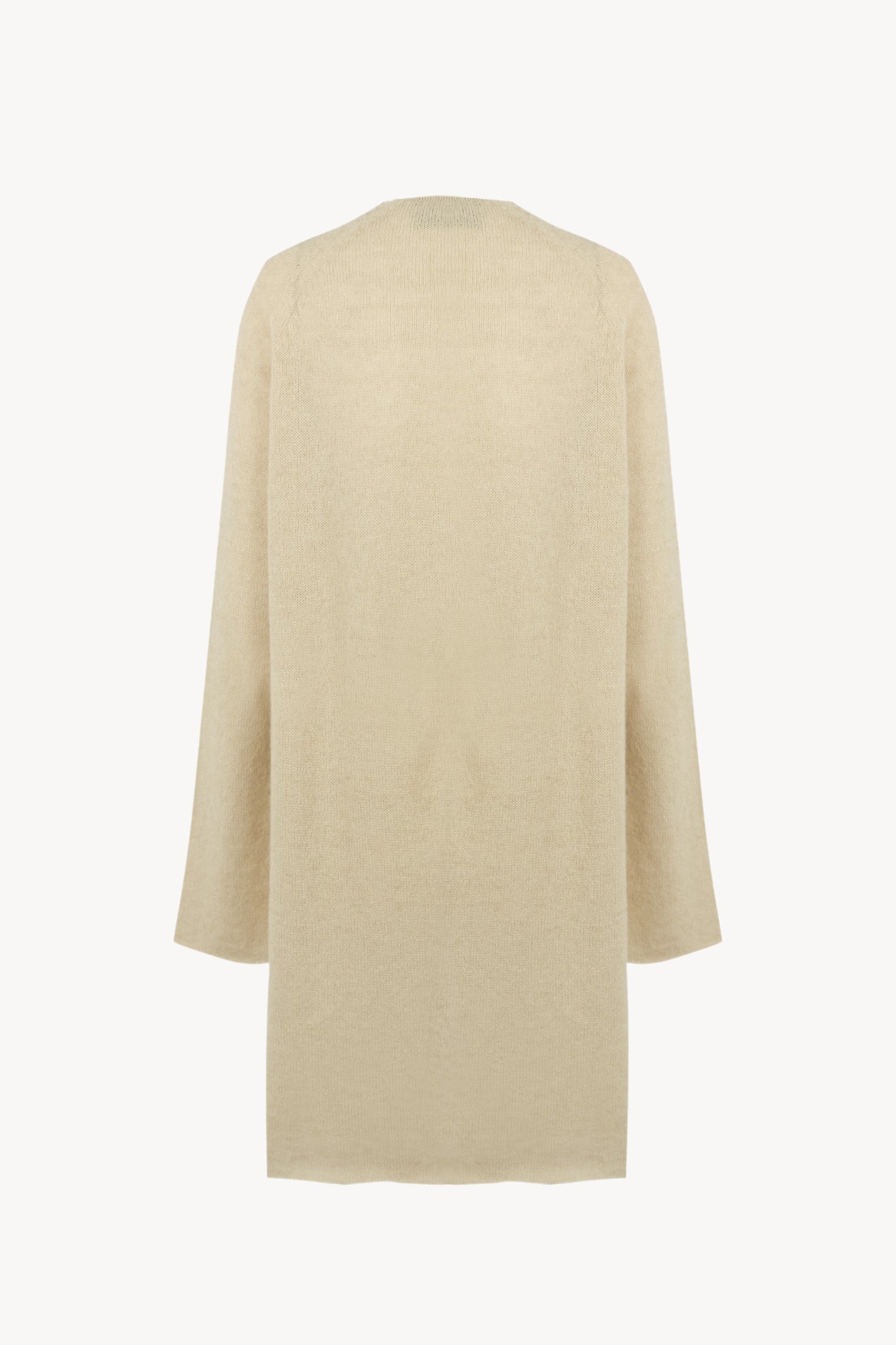 Hana, ivory alpaca, cashmere and silk jacket