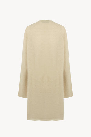 Hana, ivory alpaca, cashmere and silk jacket