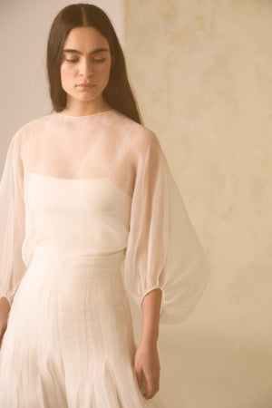 Hana jacket, slip and skirt