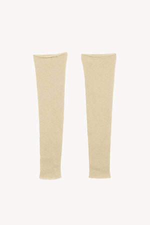 Hana, mitones de punto marfil