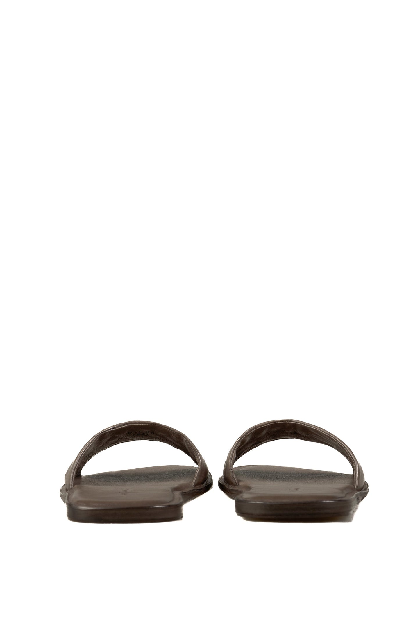 Heidi, dark gray flip flops