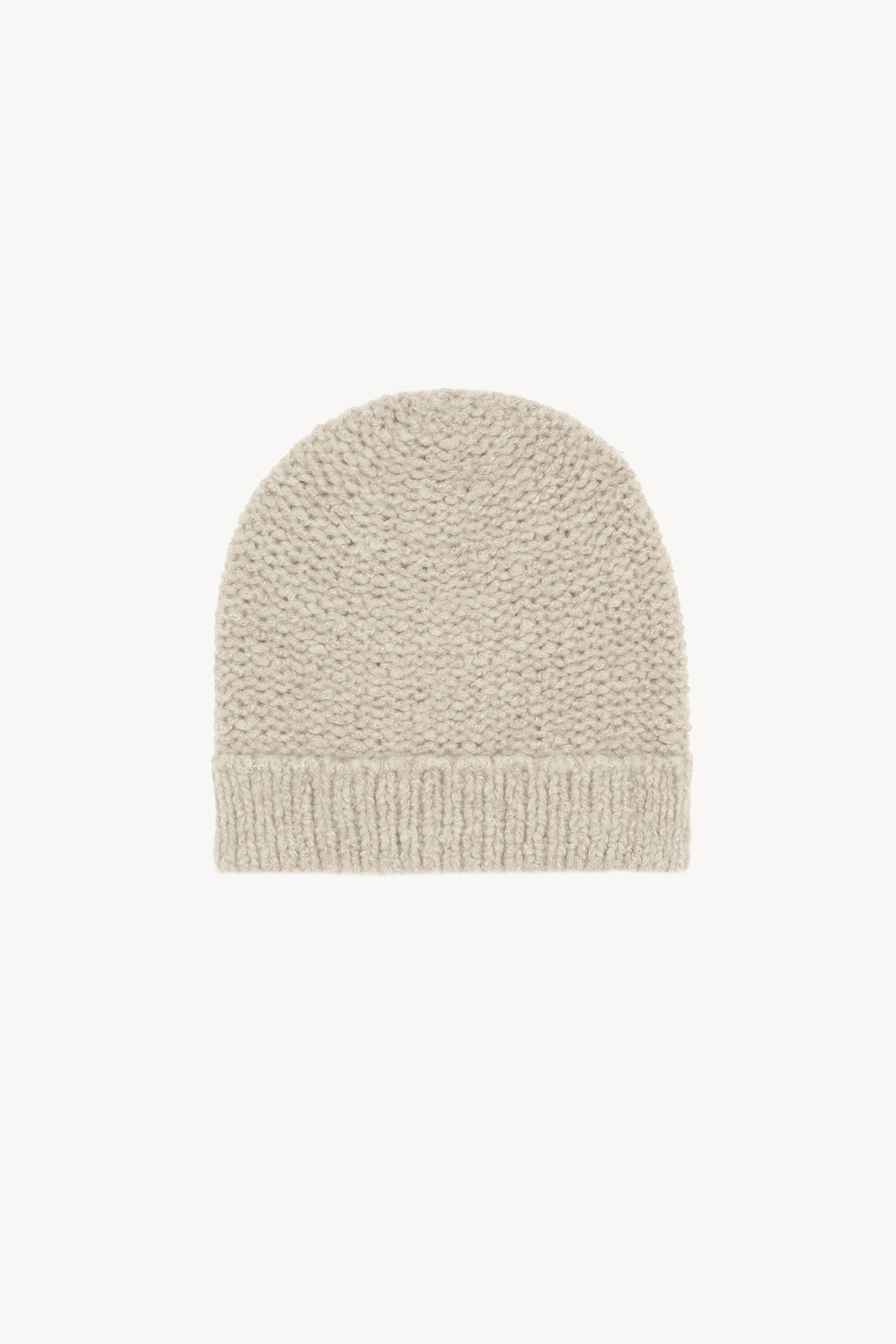 Igloo, beige cashmere and silk beanie