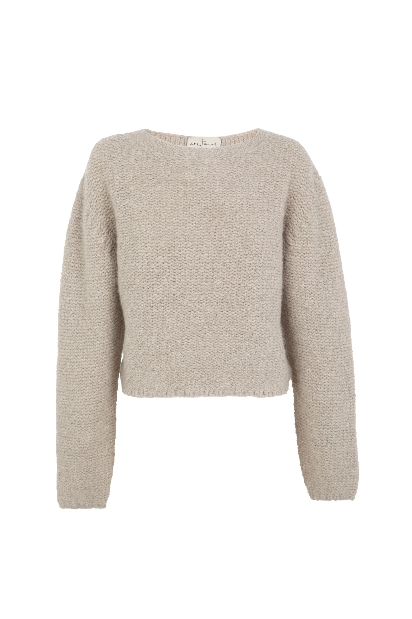 Igloo, beige cashmere and silk sweater