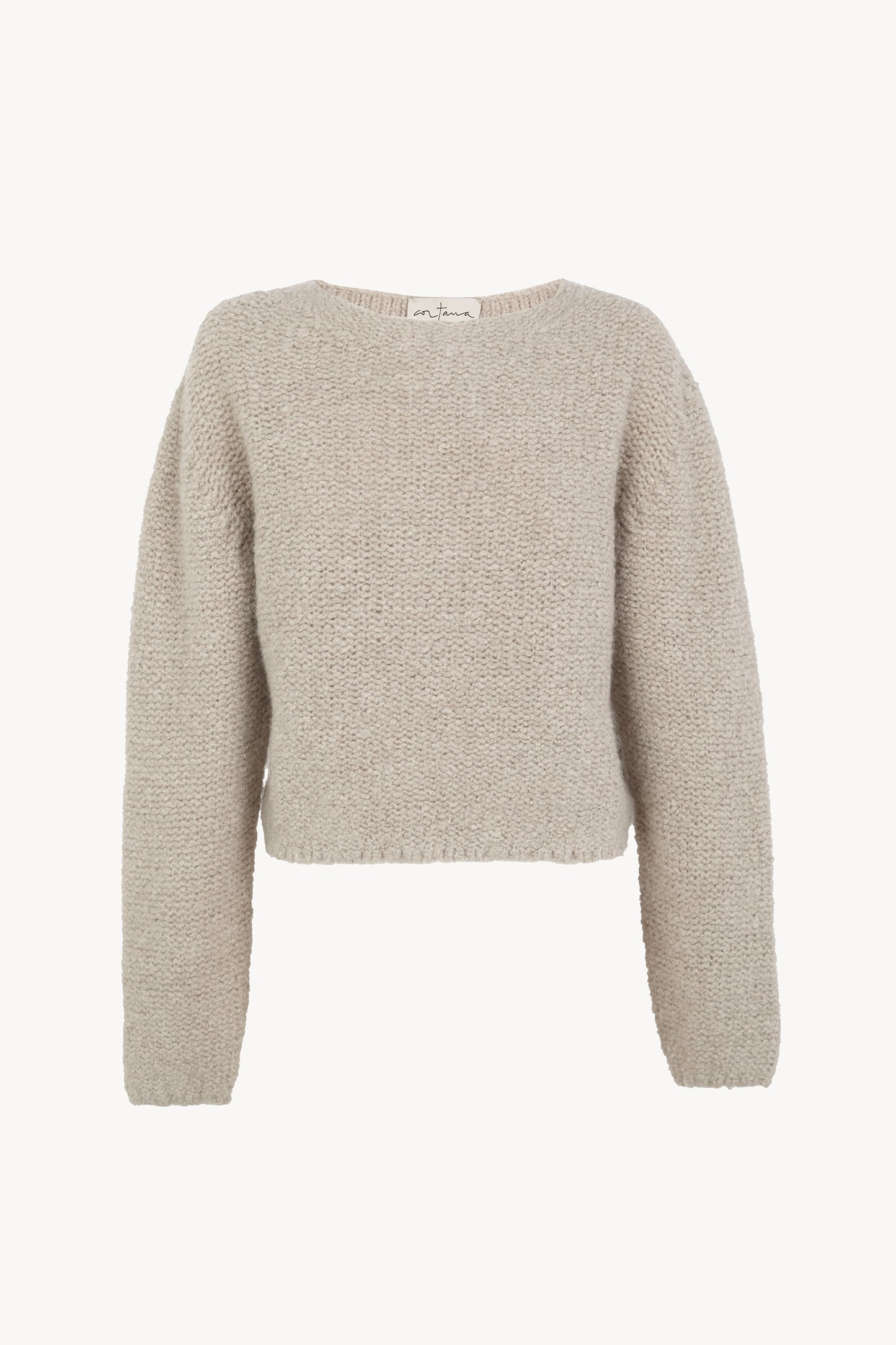 Igloo, beige cashmere and silk sweater