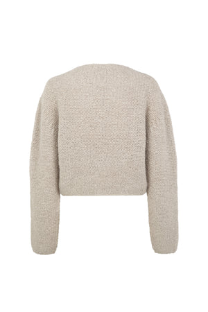 Igloo, beige cashmere and silk sweater