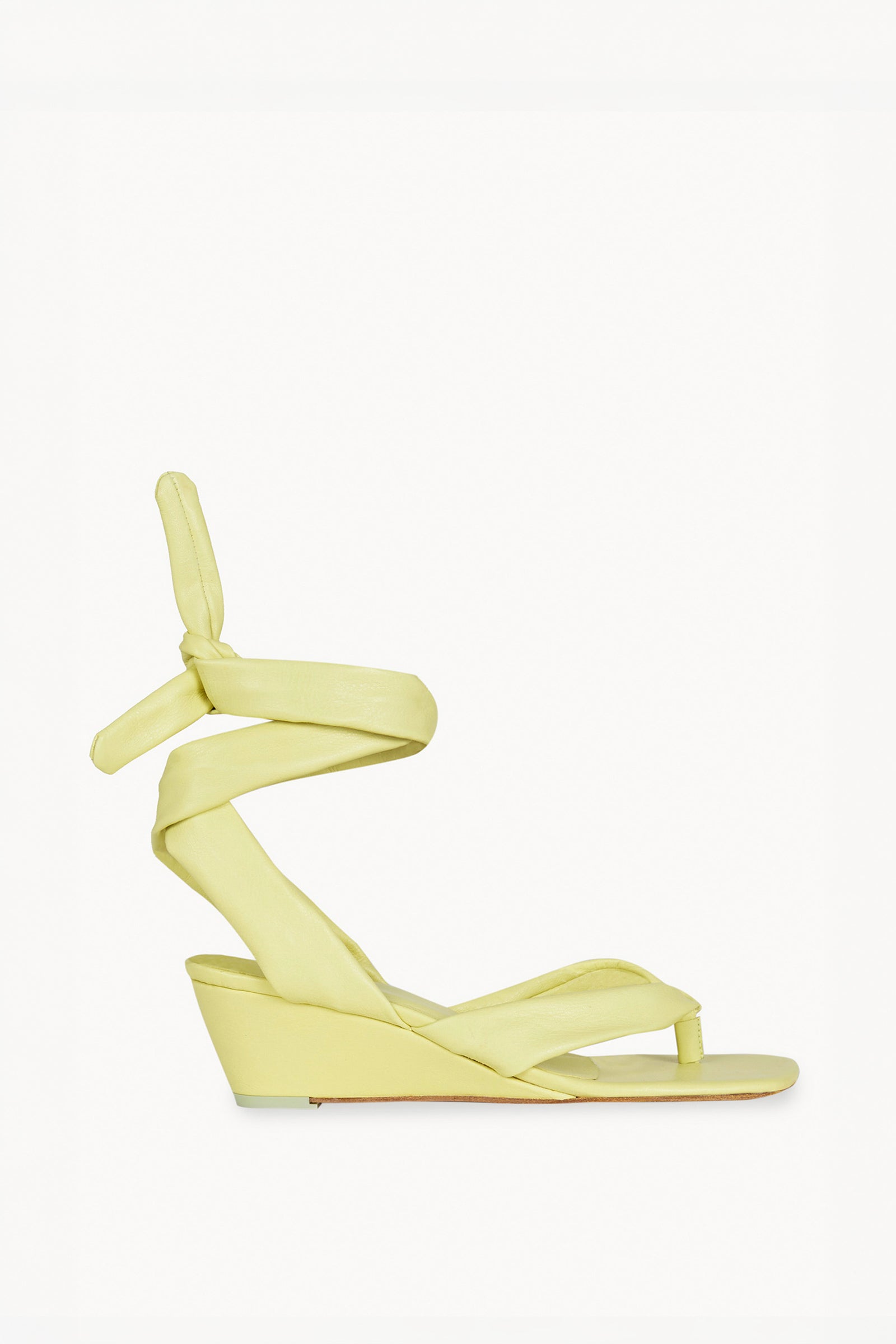 Ilia, lime ankle-strap sandal