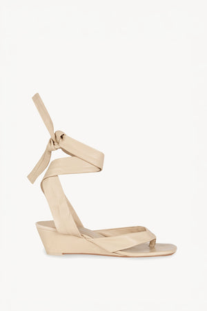 Ilia, ecru ankle-strap sandal