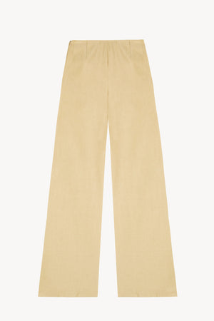 Inga, golden beige trousers