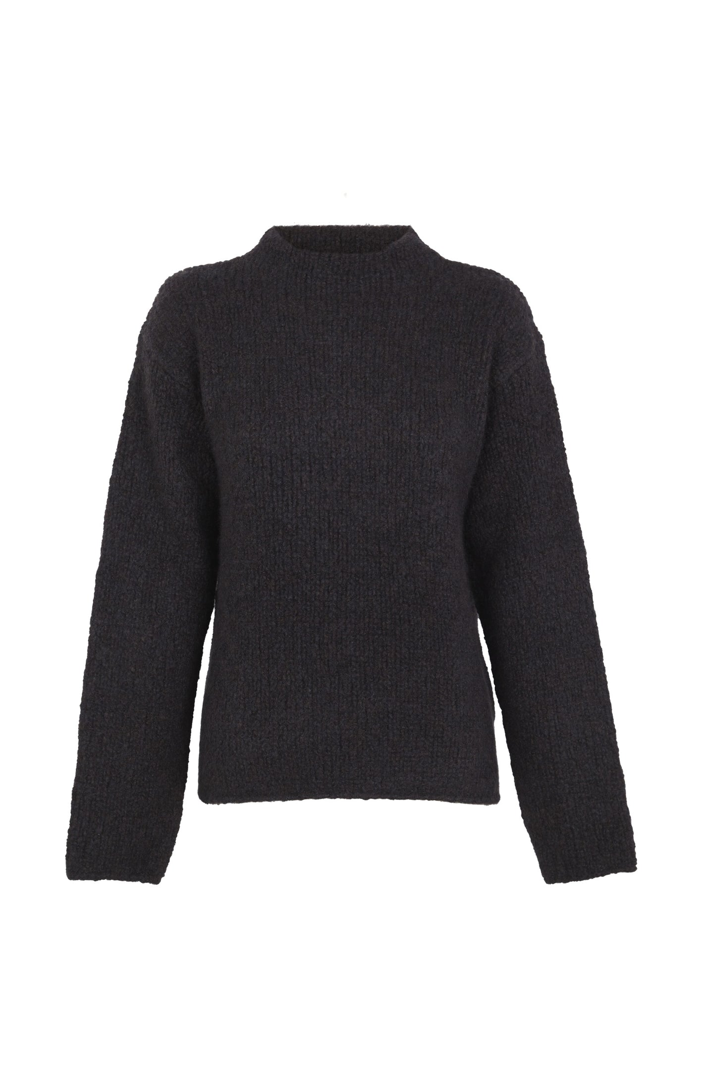 Inu,  jersey de punto cachemir y seda azul