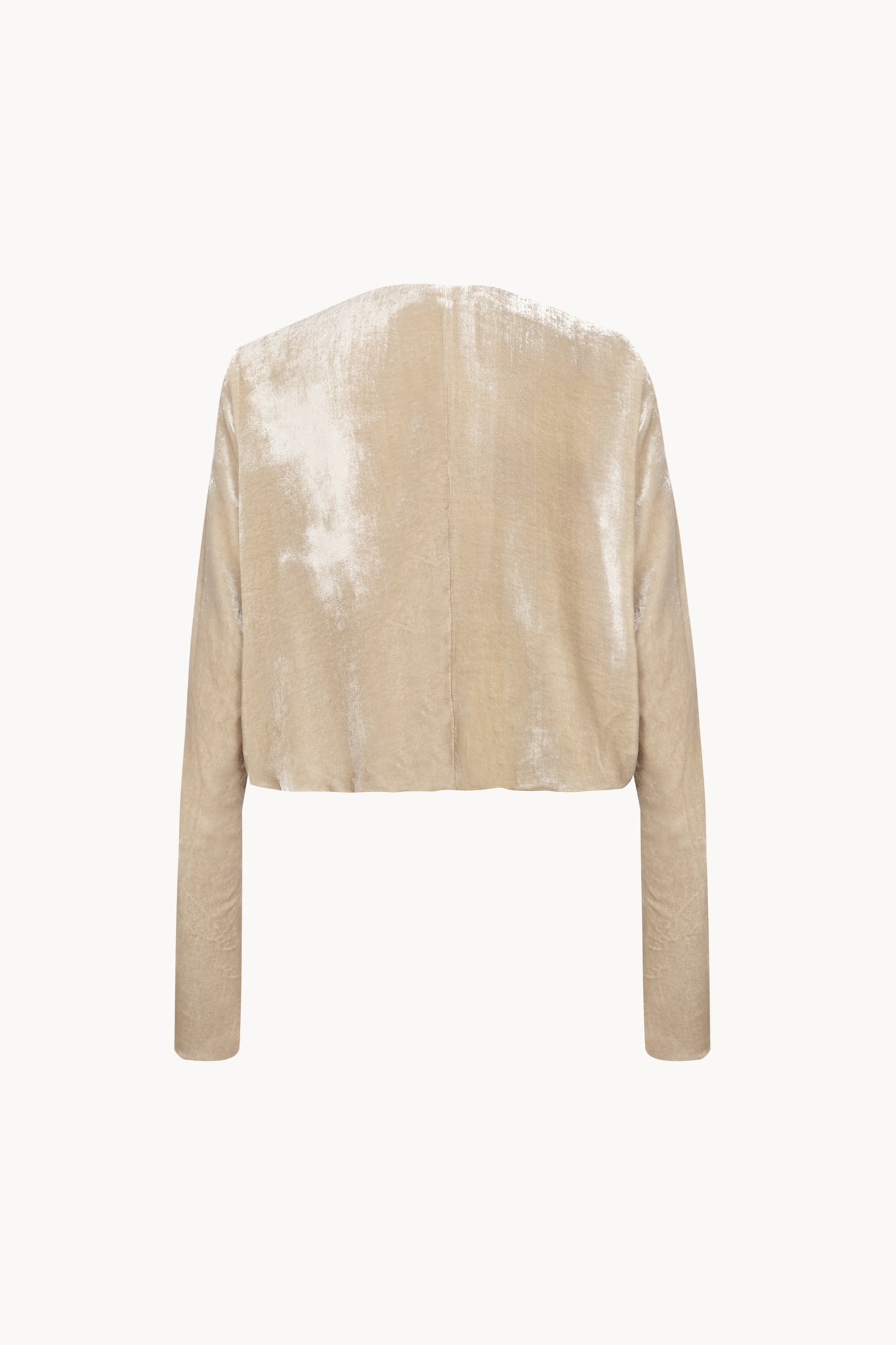 Iris, pearl velvet jacket