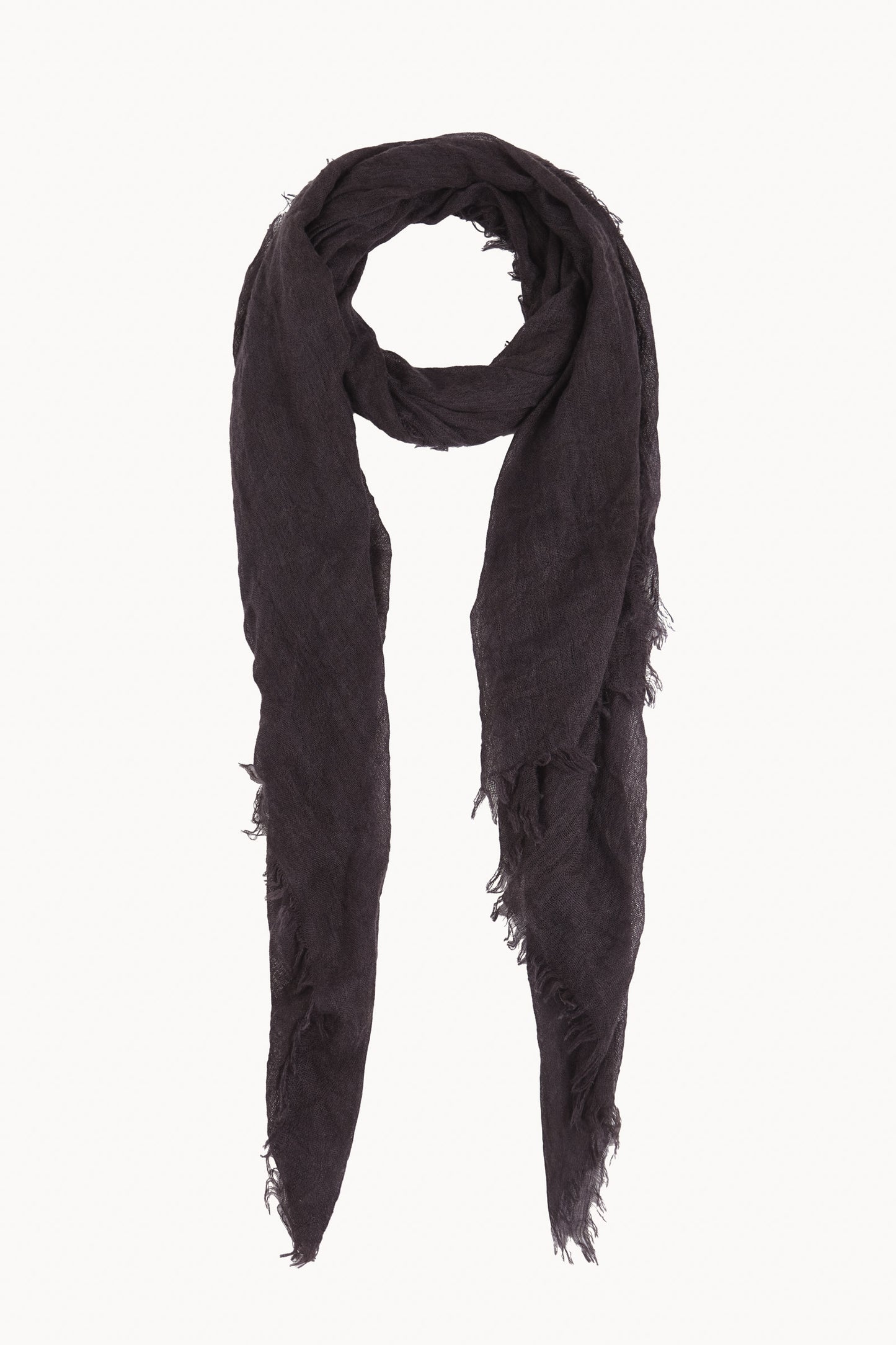 Iris, maltinto dark wine scarf