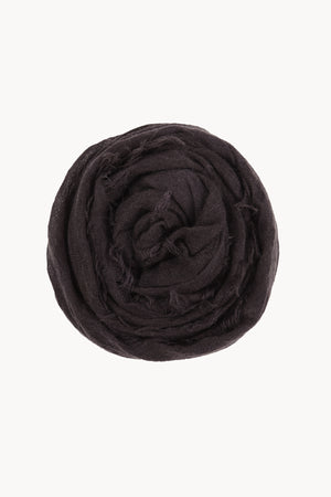 Iris, maltinto dark wine scarf