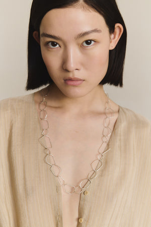 Irus, silver necklace