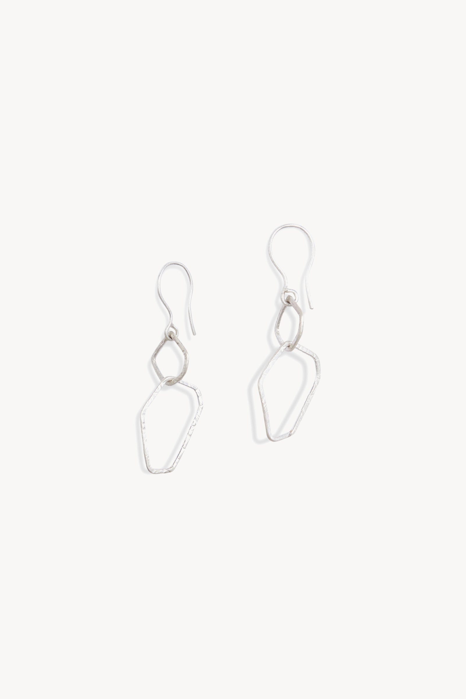 Irus S, pendientes de plata
