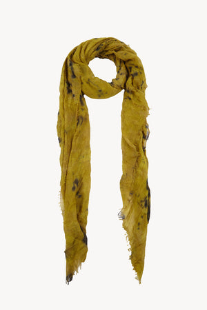 Isa, foulard de lunares maltinto llimona print