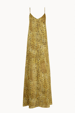 Isa, vestido de ramio llimona print