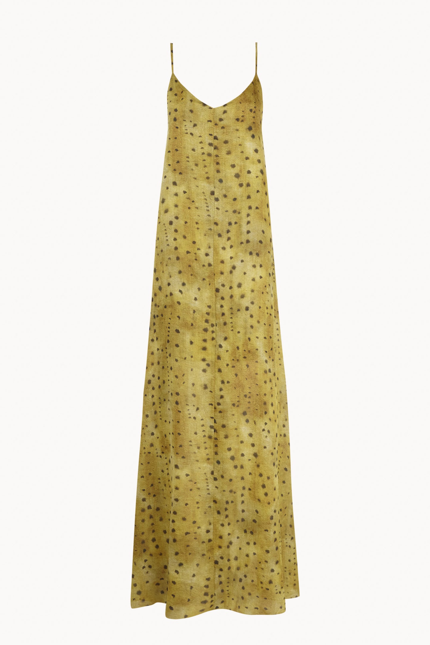 Isa, vestido de ramio llimona print
