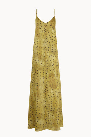 Isa, vestido de ramio llimona print