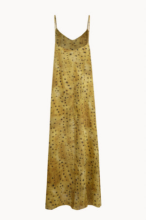 Isa, vestido de ramio llimona print