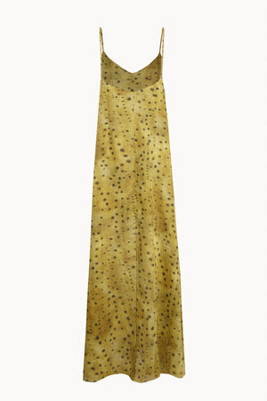 Isa, vestido de ramio llimona print