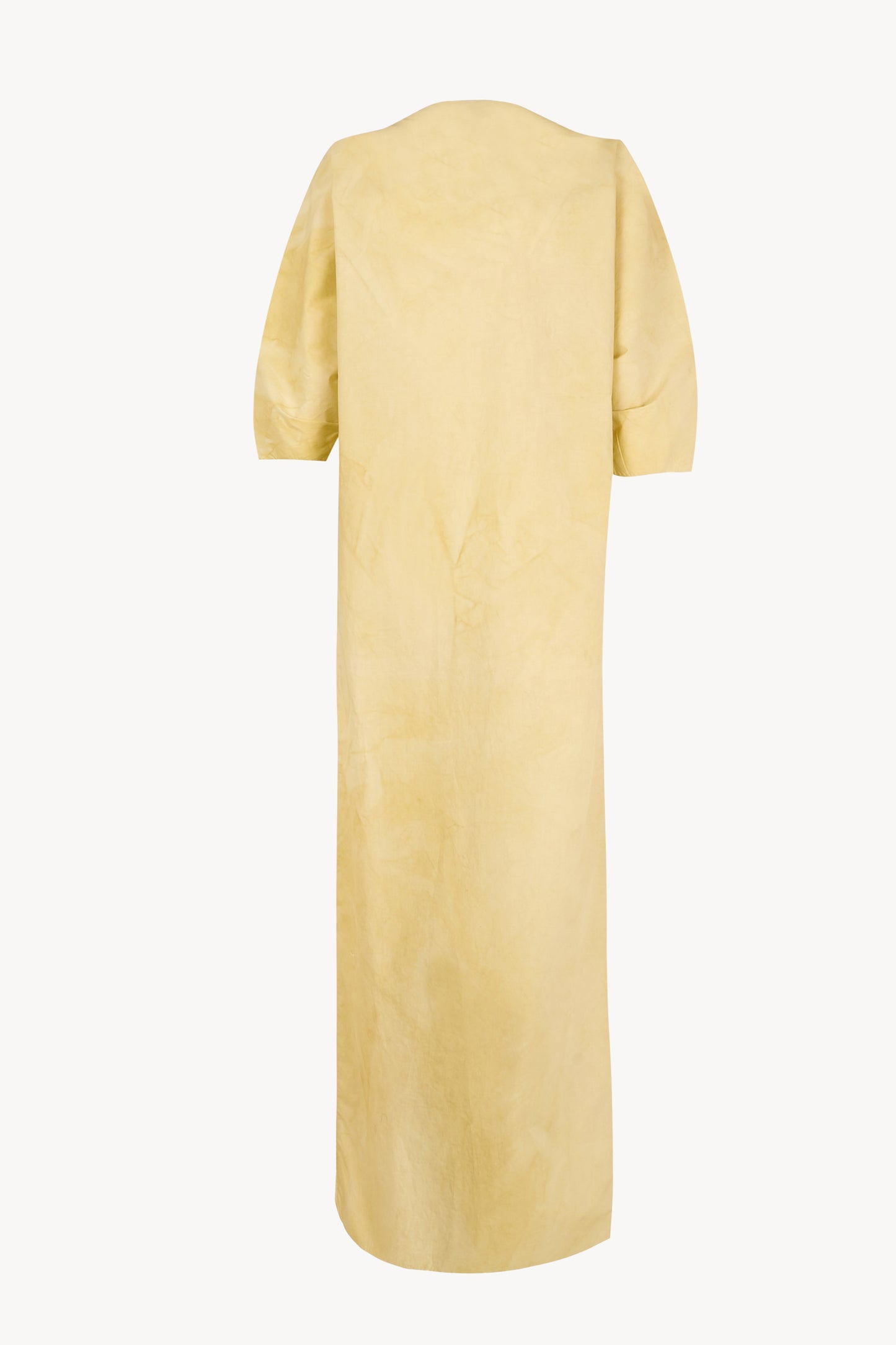 Isla, vestido de popelin de algodon beige mares maltinto