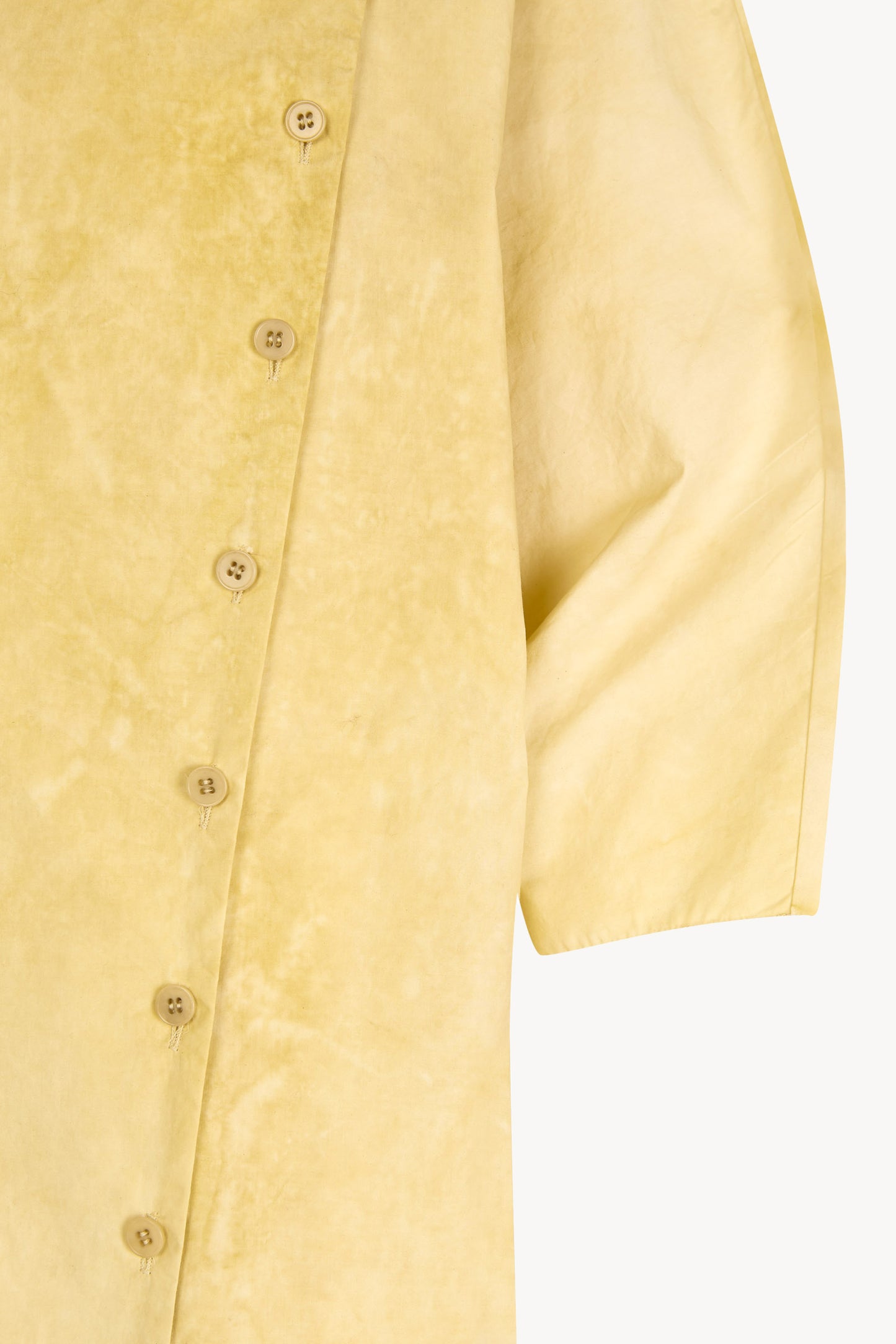 Isla, vestido de popelin de algodon beige mares maltinto