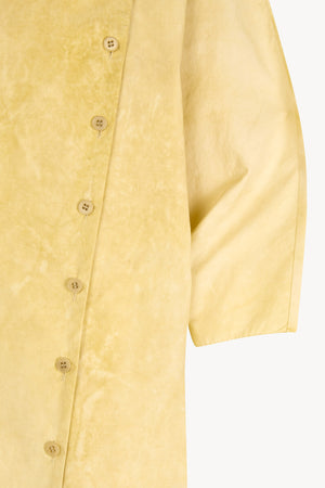 Isla, vestido de popelin de algodon beige mares maltinto