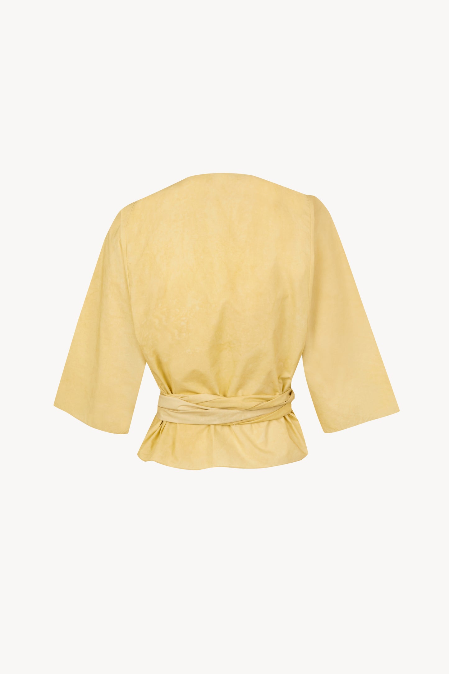 Isla, fade beige mares cotton poplin shirt