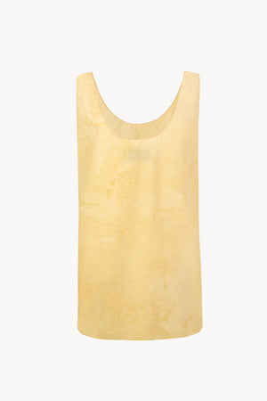 Isla, top de popelin de algodon beige mares maltinto