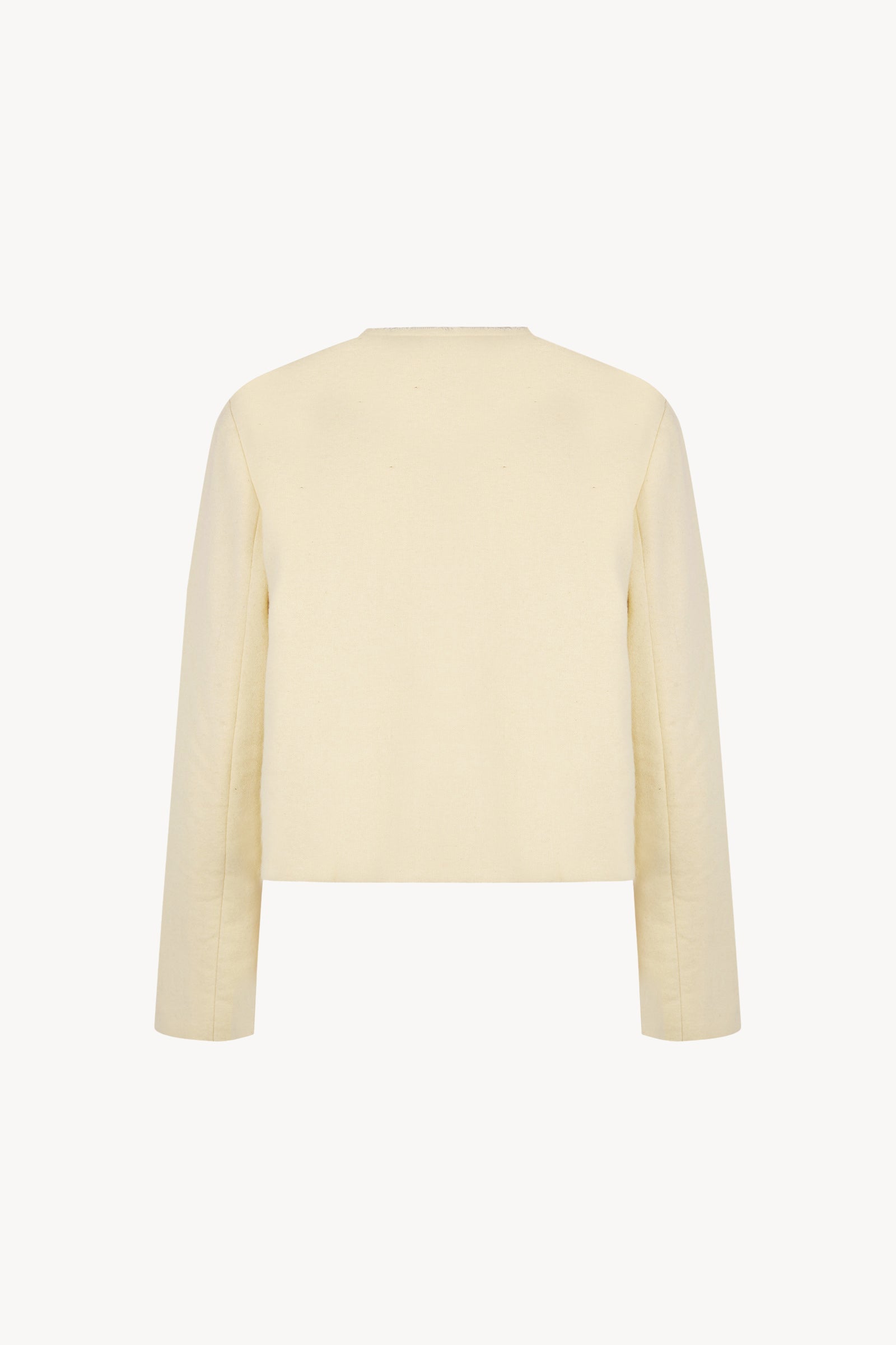 Cortana - Jackie, ivory yak wool short jacket