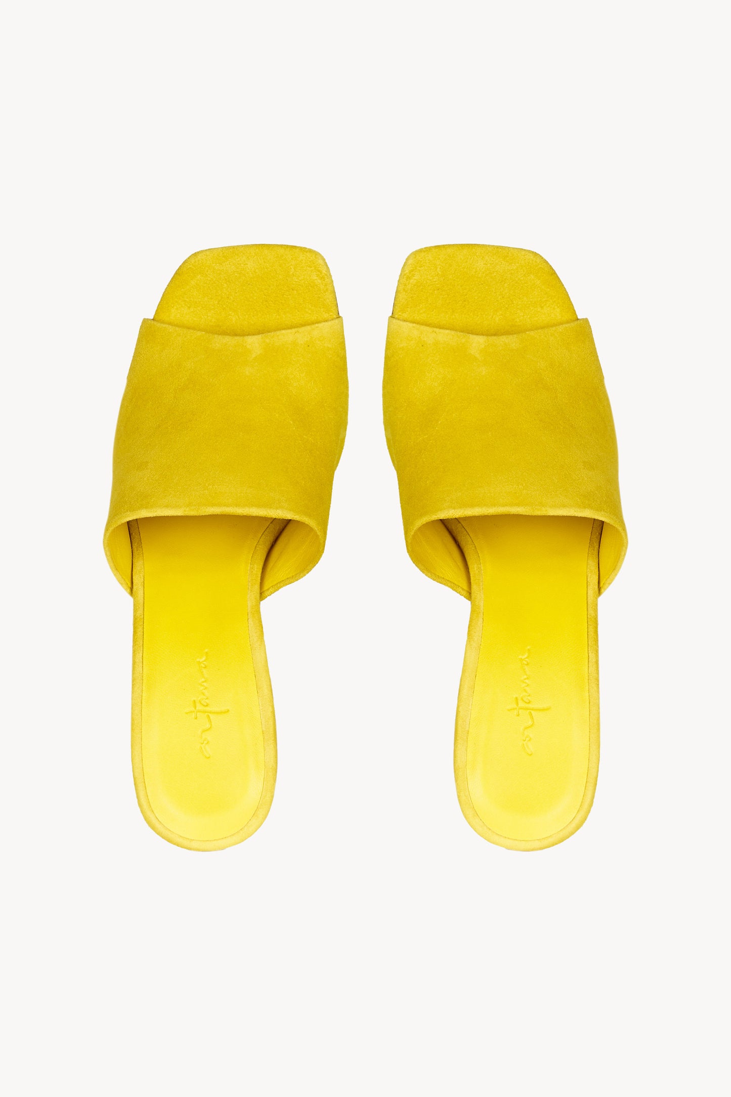 Janis, mules de ante amarillo