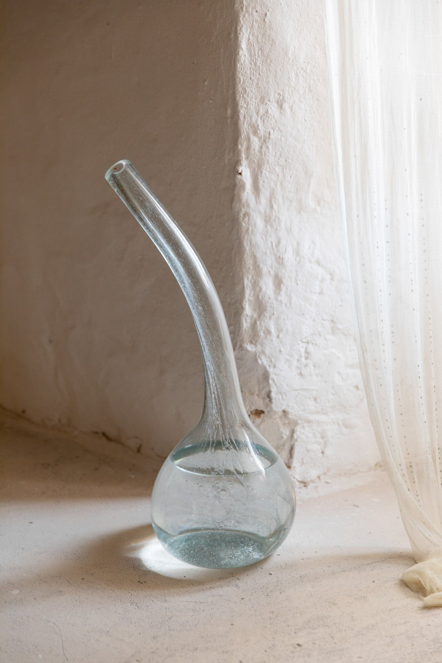 Calabaza, blown glass vase