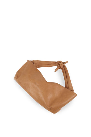 Jin S, caramel leather fanny pack