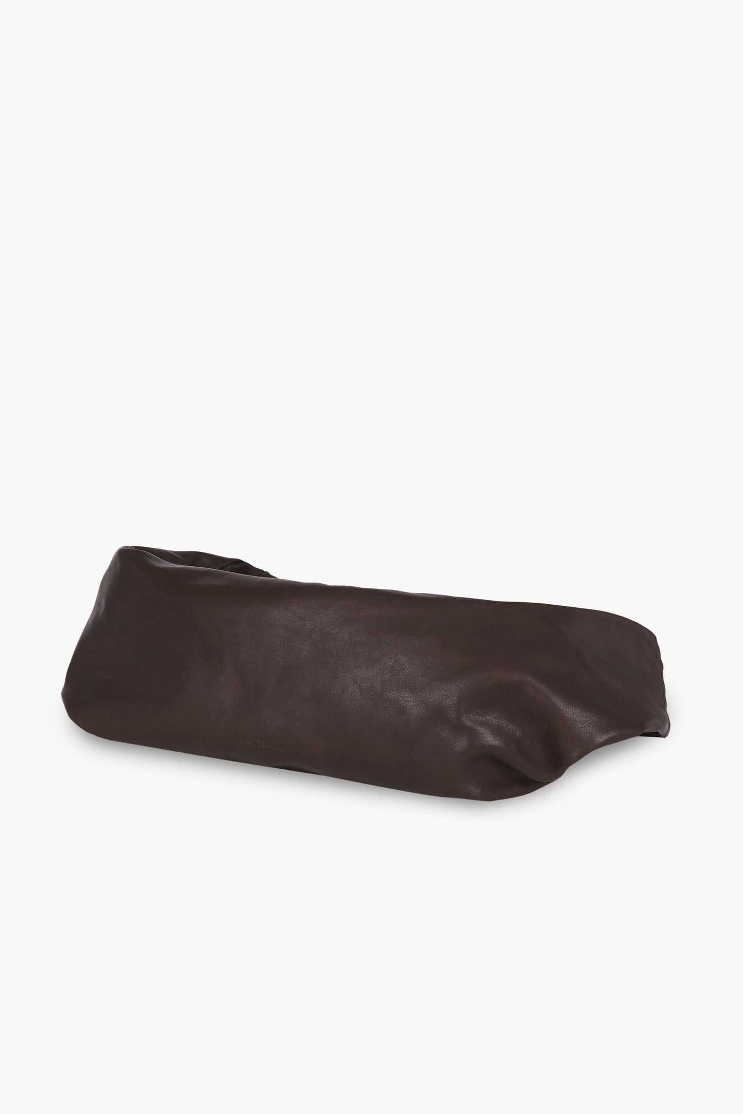 Jin L, dark brown leather belt bag