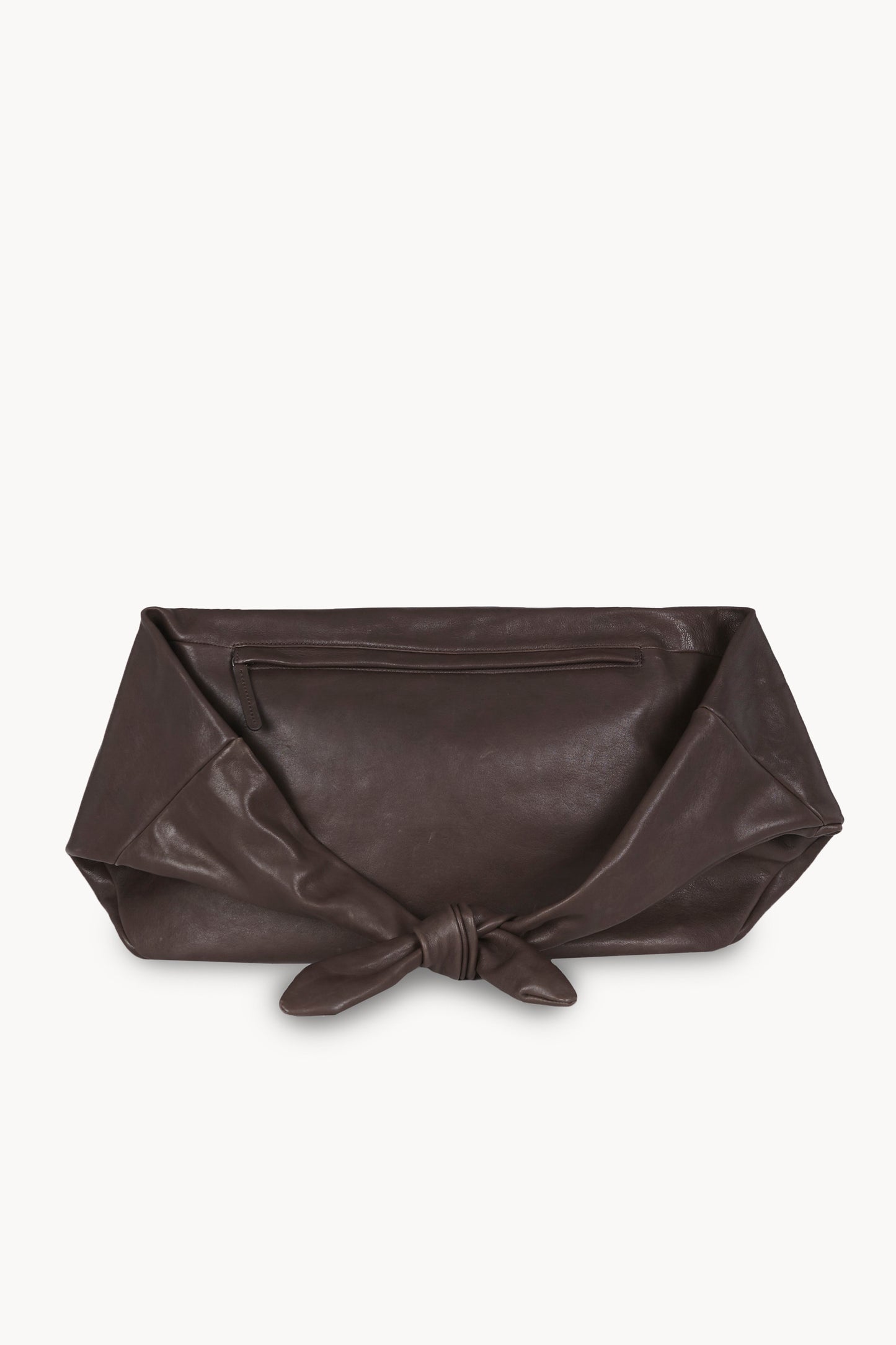 Jin L, dark brown leather belt bag
