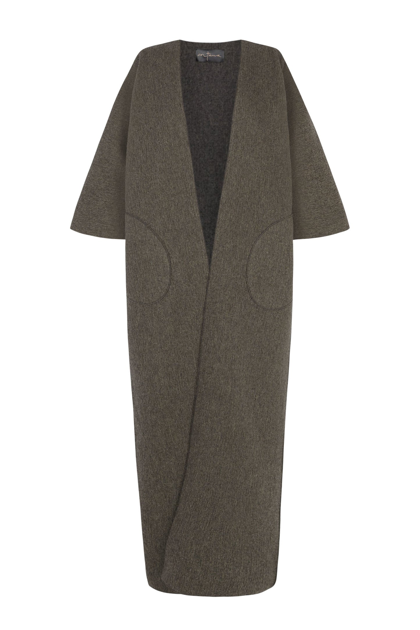 Jo, gray double-sided coat