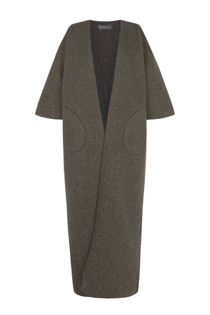 Jo, gray double-sided coat