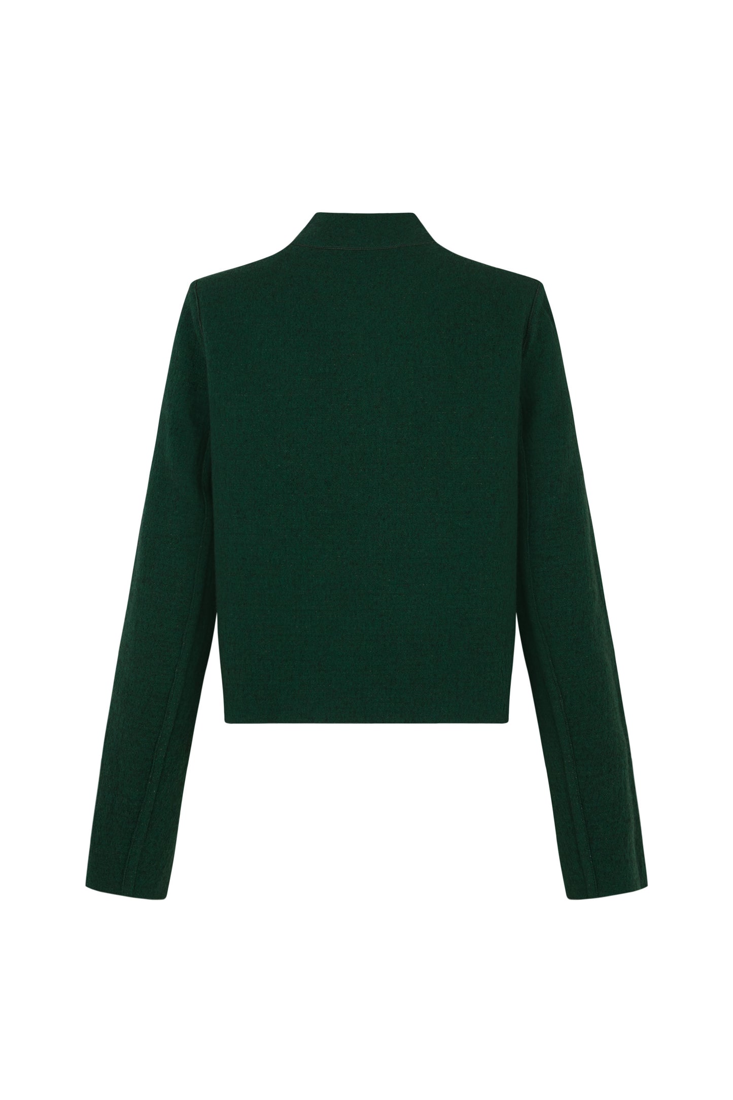 Jo, chaqueta doble faz verde