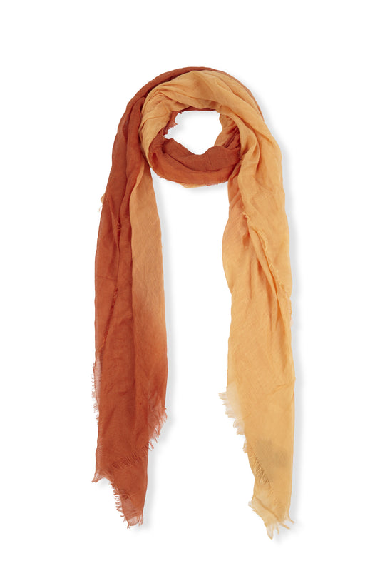 Jules, foulard tricolor naranja