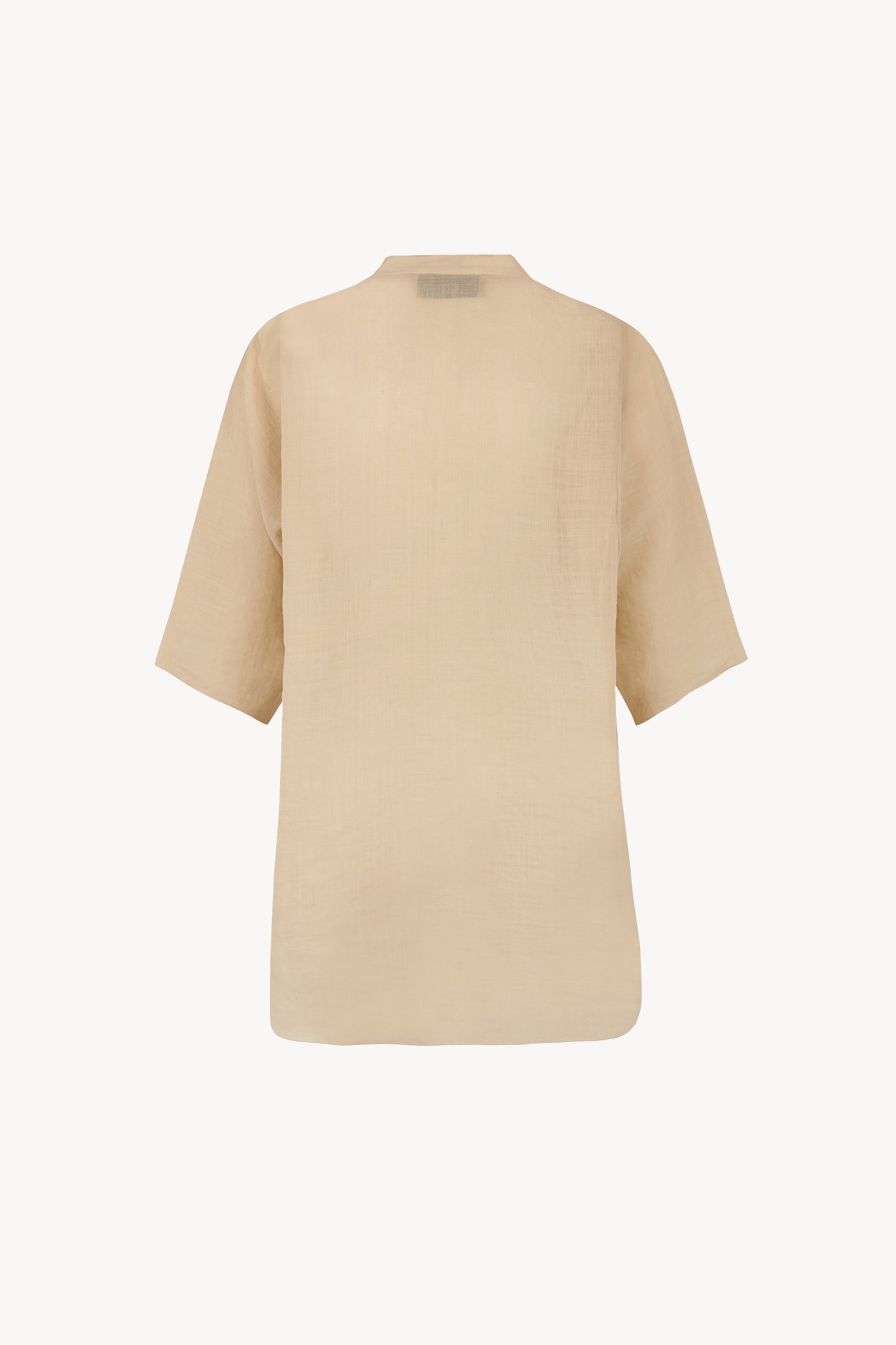 Jules, beige ramie shirt